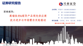 西部超導(688122) 高端鈦材與超導產品領先供應商，雙輪驅動下的成長機遇